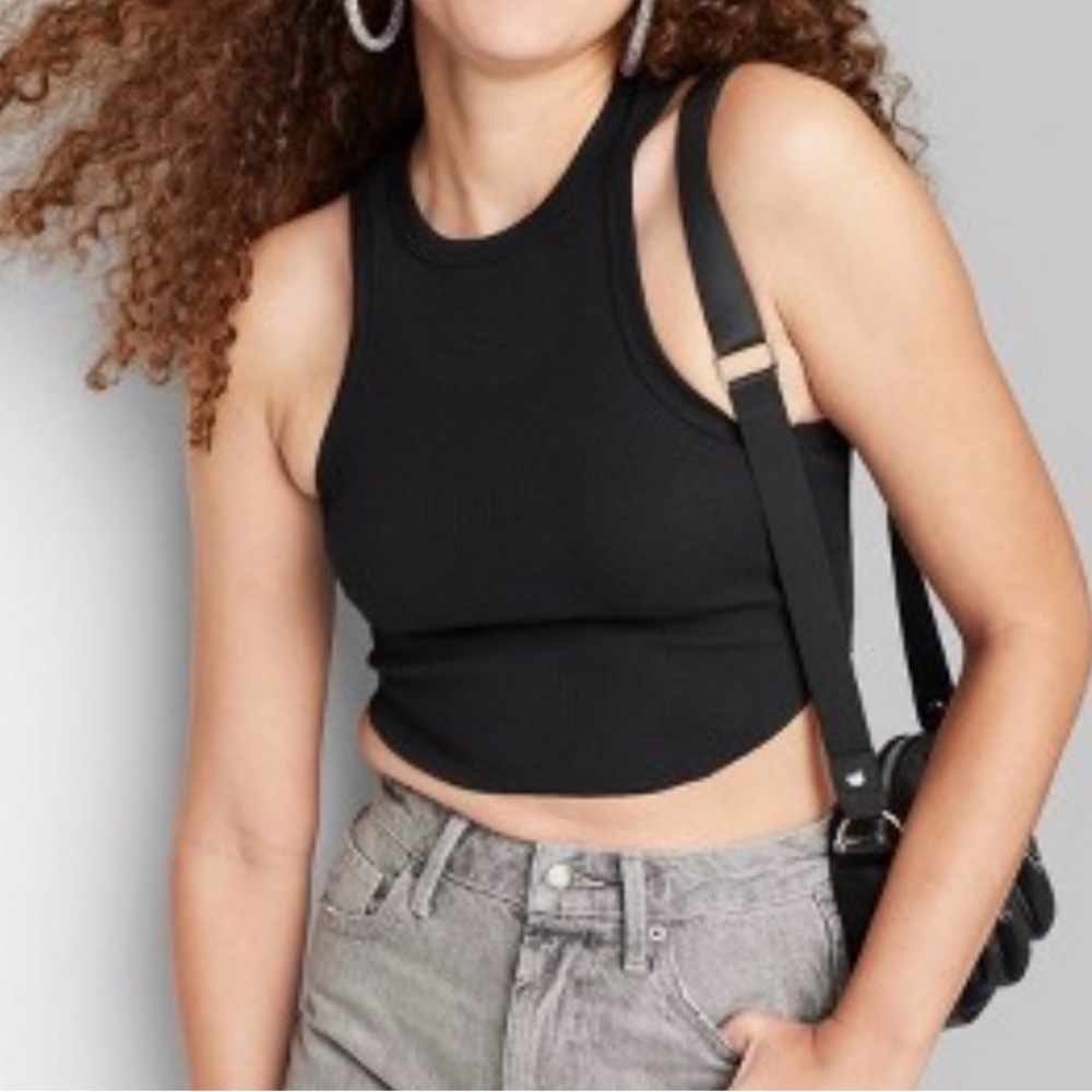 Wild Fable Black Tank Top